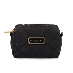 Marc Jacobs Nylon Quilted Cosmetic Case Bag in black, style M0011326